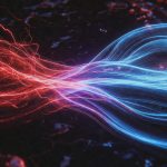 A premium conceptual graphic illustrating somatic movement transitioning the nervous system from a stressed state to a calm state.